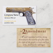 Gewohnheits-Visitenkarte 1911 Visitenkarte (Vorne/Hinten)