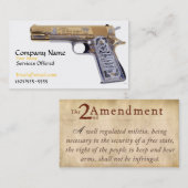 Gewohnheits-Visitenkarte 1911 Visitenkarte (Vorne/Hinten)