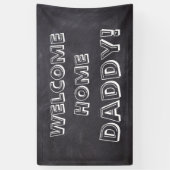 Gewohnheits-willkommene Zuhause-Fahnen-Tafel Banner (Vertikal)