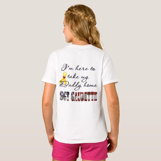 Gewohnheits-willkommener Zuhause-Vati verfehlte T-Shirt (Schwarz voll)