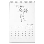Gewohnheitskalender der geschöpf-2016 kalender (Jan 2027)