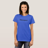 Gewohnheitsleben T-Shirt (Vorne ganz)