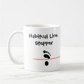 Gewohnheitslinie Stepper Kaffeetasse (Links)