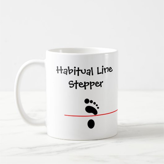 Gewohnheitslinie Stepper Kaffeetasse (Links)