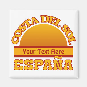 Gewohnheitsmagnet SPANIENS Costa del Sol Magnet