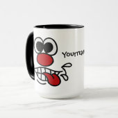 Gewohnheitsspezifische Tasse (Vorderseite Links)