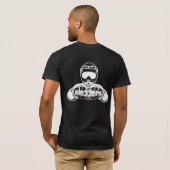 "Gewohnheitsstraftäter-" Schwarz-Sledders.com-T - T-Shirt (Schwarz voll)