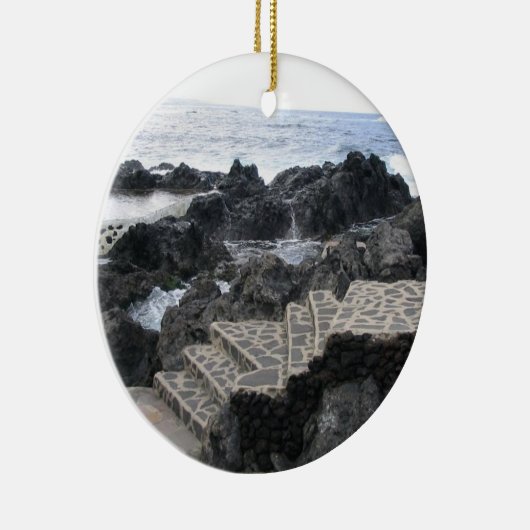 Gewohnheitsverzierung Garachicos, Teneriffa Keramik Ornament (Rechts)