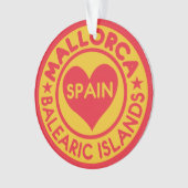 Gewohnheitsverzierung Mallorca Spanien Ornament (Vorderseite)