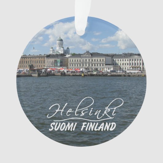 Gewohnheitsverzierungen HELSINKIS Finnland Ornament (Vorderseite)