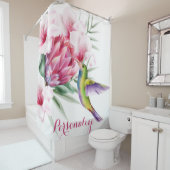 Gewohnheitsvogel Duschvorhang (Beispiel)