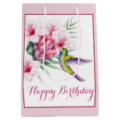 Gewohnheitsvogel Mittlere Geschenktüte (Rückseite)