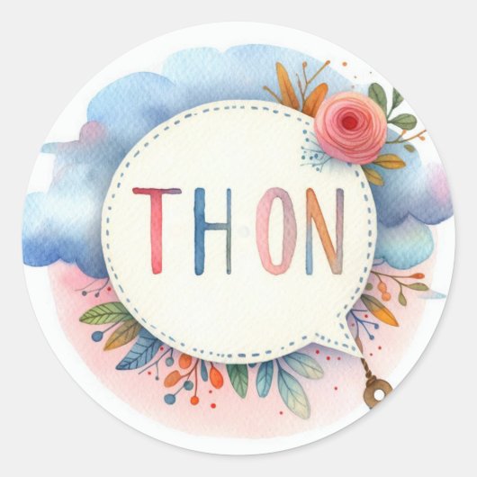 Gewöhnliche runde Aufkleber (Vorderseite)