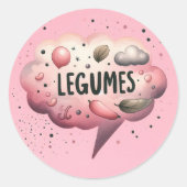 Gewöhnliche runde Aufkleber (Vorderseite)