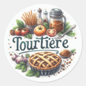 Gewöhnliche runde Aufkleber (Vorderseite)