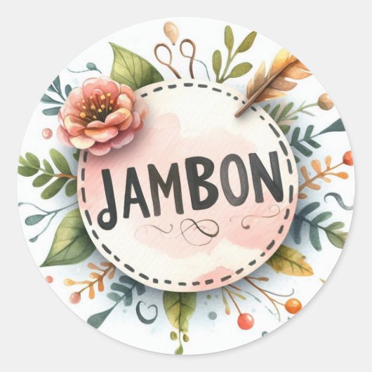 Gewöhnliche runde Aufkleber (Vorderseite)