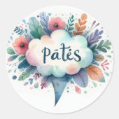 Gewöhnliche runde Aufkleber (Vorderseite)