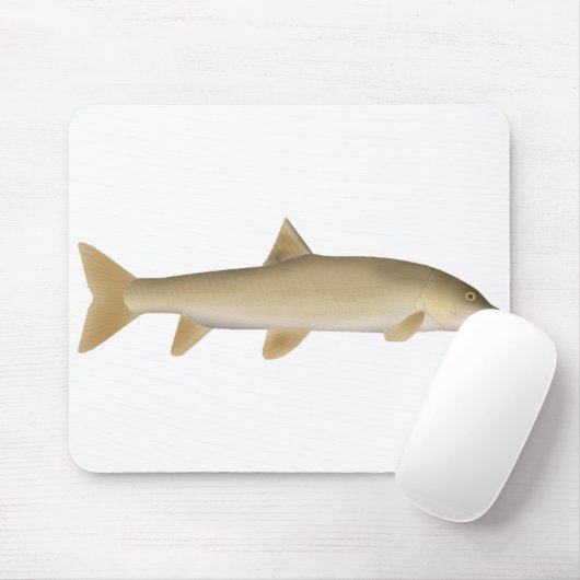 Gewöhnliche Schneebarbe Mousepad (Mit Mouse)