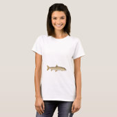 Gewöhnliche Schneebarbe T-Shirt (Vorne ganz)
