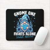 Gewöhnlicher Kampf allein Diabetes Bewusstsein Mousepad (Mit Mouse)