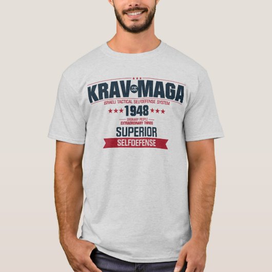 Gewöhnliches Krav Maga T-Shirt (Vorderseite)