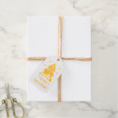 Gewöhnliches Weihnachtsbaumdesign mit Schlitten Geschenkanhänger (Mit Schnur)