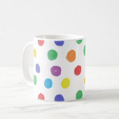 Gewöhnt BINGO Dabber zur lustigen Kaffee-Tasse Kaffeetasse (Vorderseite Links)