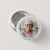 Gewohnt in der Love Memory Funeral Gedenkfeier Tri Button (Vorne & Hinten)