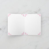 Gewohnt mit Liebe aus Mitteilungskarten des Herzen (Innenseite)