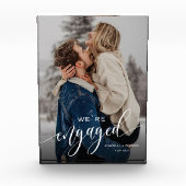 Gewohnt Wir sind Verlobt! Foto halten (Vorderseite)