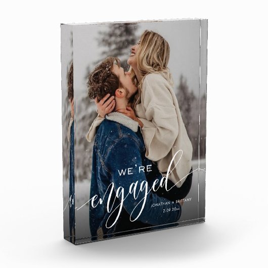 Gewohnt Wir sind Verlobt! Foto halten (Links)