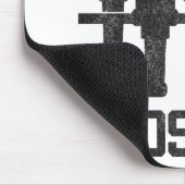 Gewöhnt zu Foosball Mousepad (Ecke)