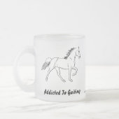 Gewöhnt zu Gaiting Mattglastasse (Links)