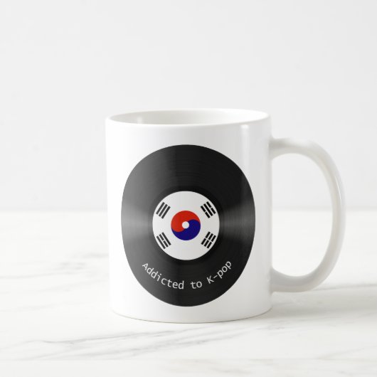 Gewöhnt zu Kpop Tasse (Rechts)