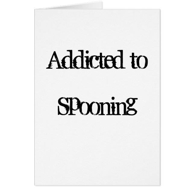 Gewöhnt zu Spooning (Vorne)