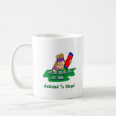 Gewöhnt zum Bingo! Kaffeetasse (Links)
