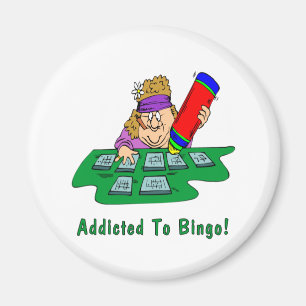 Gewöhnt zum Bingo! Magnet