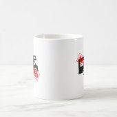 Gewöhnt zum Camping Kaffeetasse (Mittel)