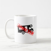 Gewöhnt zum Camping Kaffeetasse (Links)
