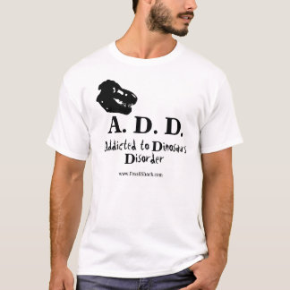 Gewöhnt zum Dinosaurier-Störungs-Licht-Shirt T-Shirt