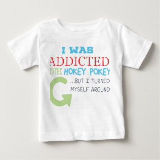 Gewöhnt zum hokey Pokey Baby T-shirt