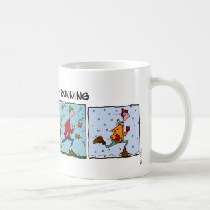 gewöhnt zum Laufen (Typ) Kaffeetasse