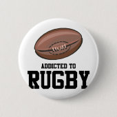 Gewöhnt zum Rugby Button (Vorderseite)