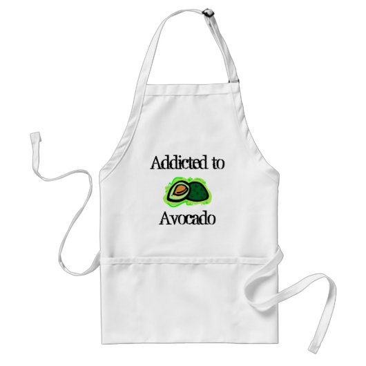 Gewöhnt zur Avocado Schürze (Vorne)