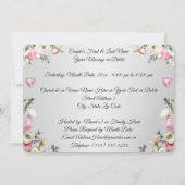 Gewohnte, 60. Hochzeitstag-Party Einladungen (Rückseite)