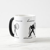 Gewohnte Aquarius-Merkmale im griechischen Stil Zo Verwandlungstasse (Vorderseite Links)