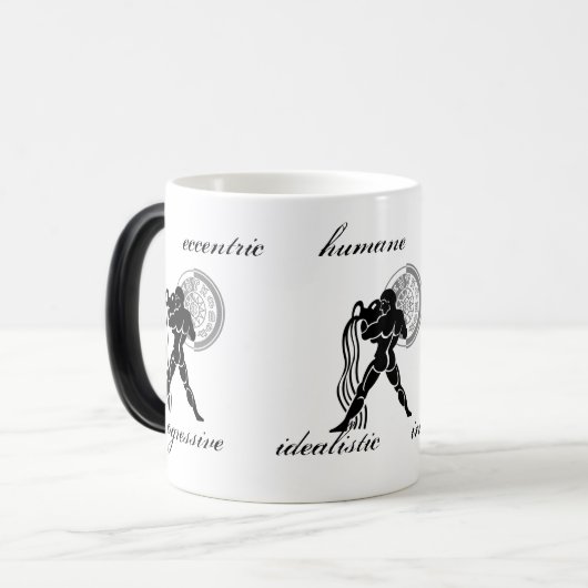 Gewohnte Aquarius-Merkmale im griechischen Stil Zo Verwandlungstasse (Vorderseite Links)