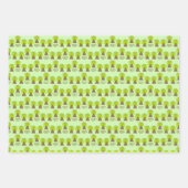 Gewohnte Erdbaumen Geschenkpapier Set (Vorderseite 2)