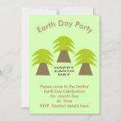 Gewohnte Erdbaumen Magneteinladung (Vorderseite)