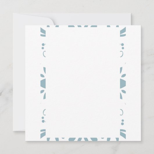 Gewohnte Hochzeit Einladung (Rückseite)